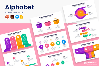 Alphabet Infographic Templates