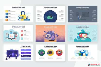 Cybersecurity Infographic Templates