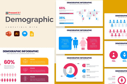 Demographic Infographic Templates