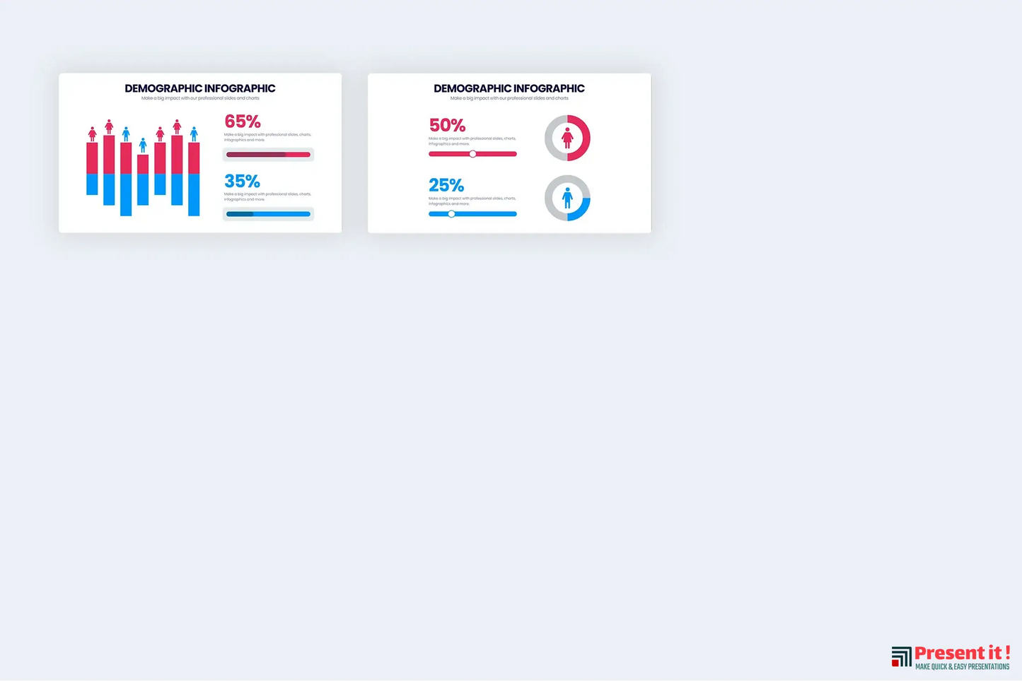 Demographic Infographic Templates