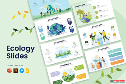 Ecology Infographic Templates for Powerpoint, Keynote, Google Slides and Illustrator