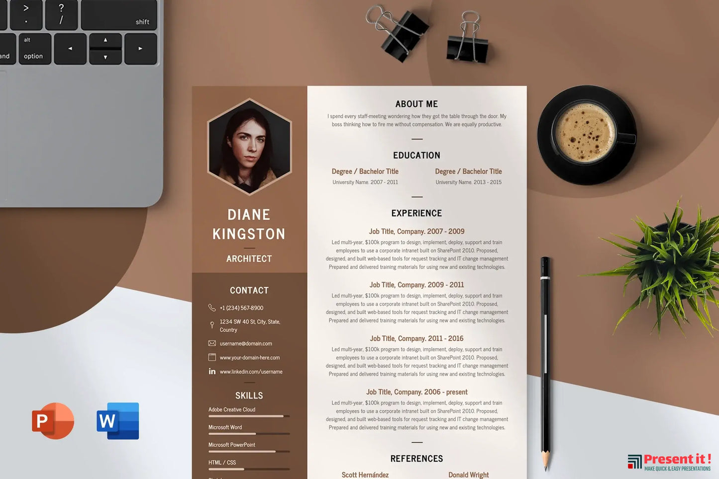 Elena - Resume Template