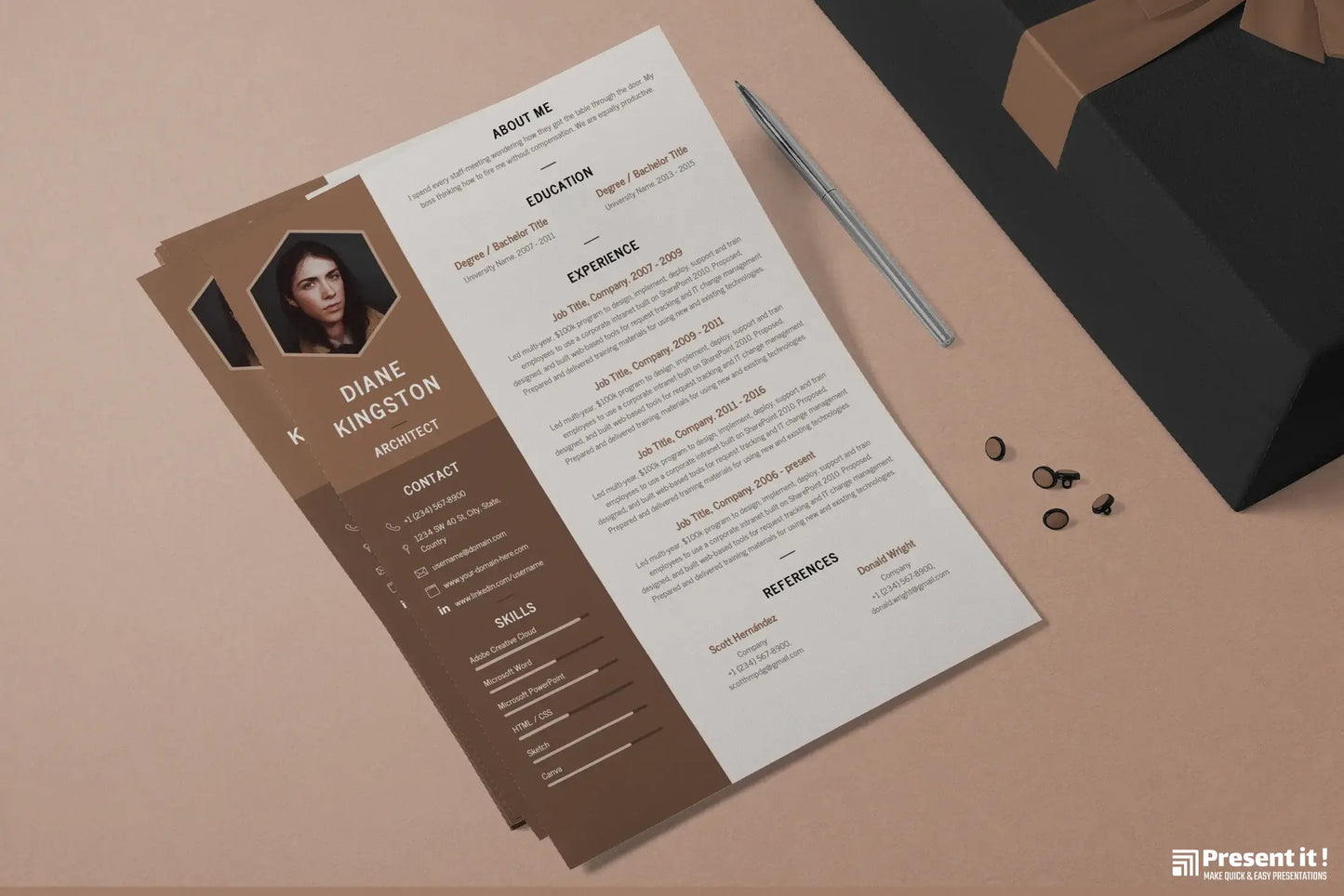 Elena - Resume Template