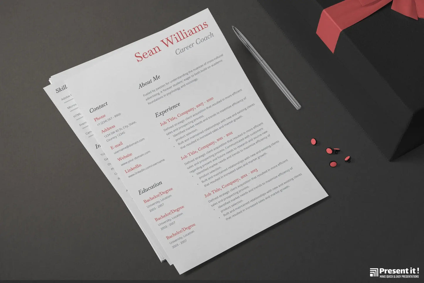 Elijah - Resume Template