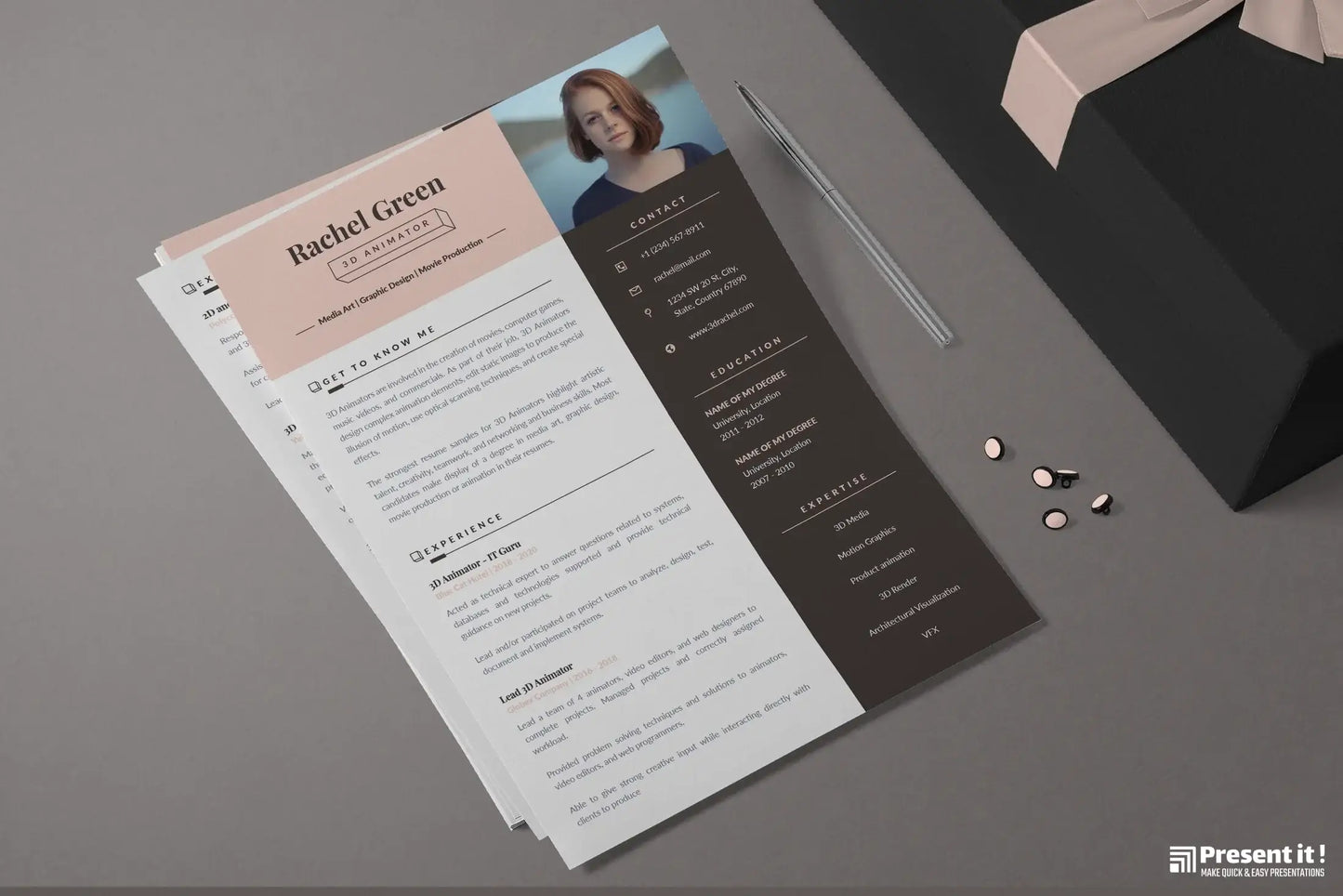 Ella Resume + Cover Letter Template