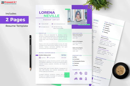 Eva Resume + Cover Letter Template