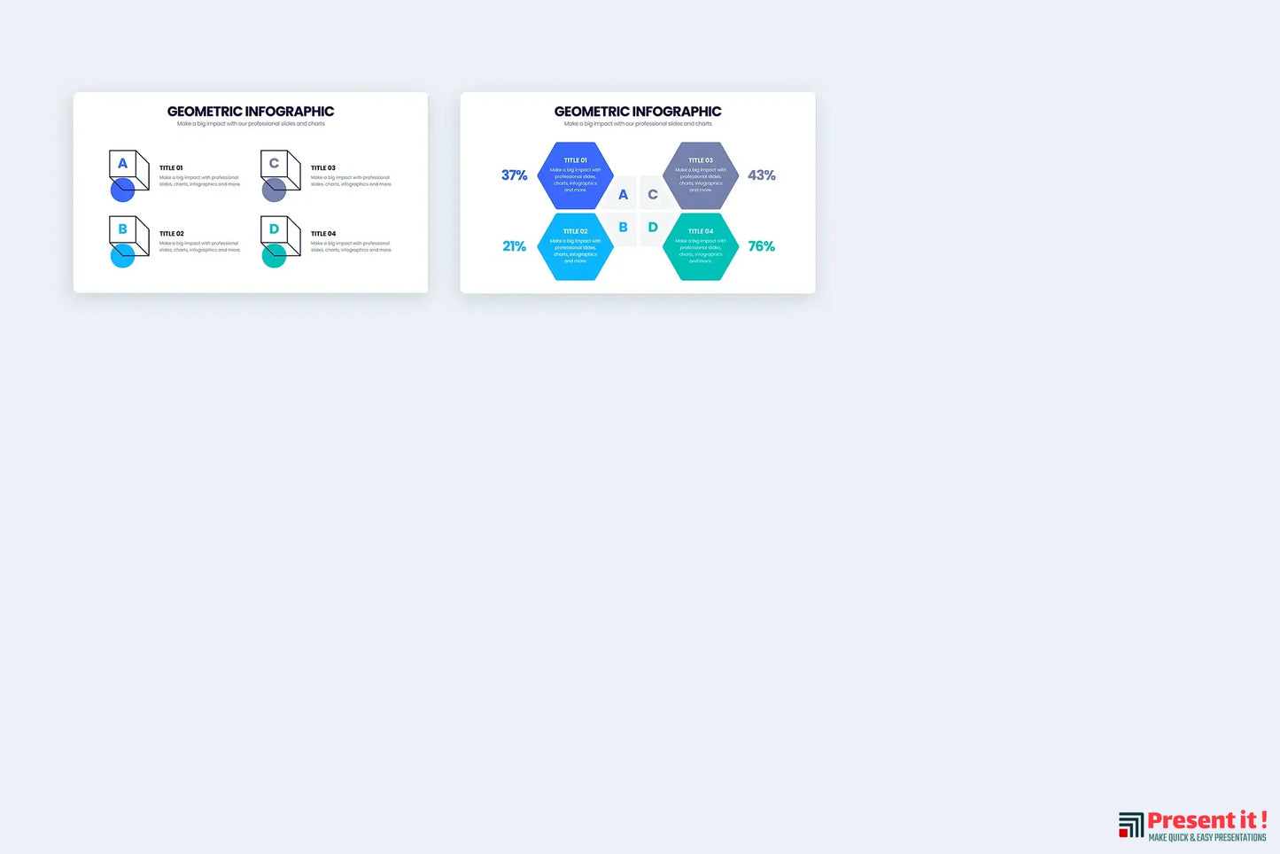 Geometric Infographic Templates