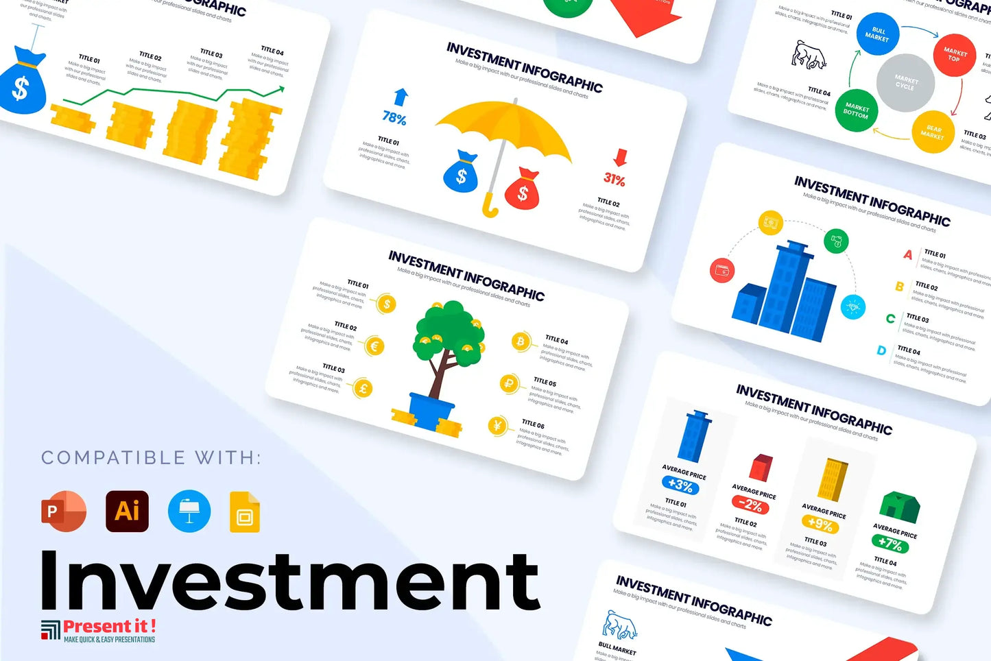 Investment Infographic Templates