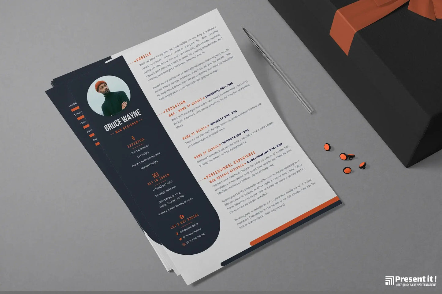 Leo Resume + Cover Letter Template