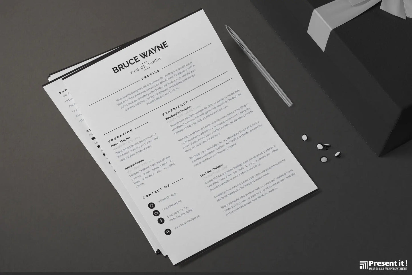 Mila Resume + Cover Letter Template