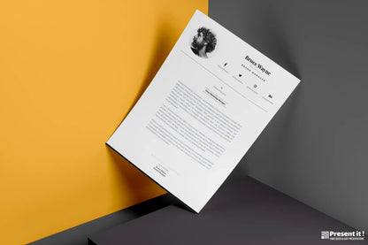 Otto Resume + Cover Letter Template