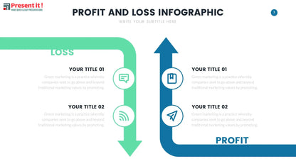 Profit and Loss Infographics