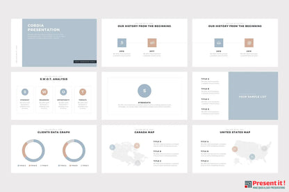 Cordia PowerPoint Template