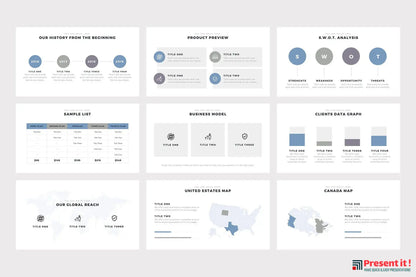 Boneti Minimalist PowerPoint Template