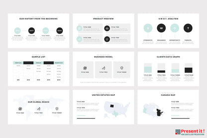 Boneti Minimalist PowerPoint Template