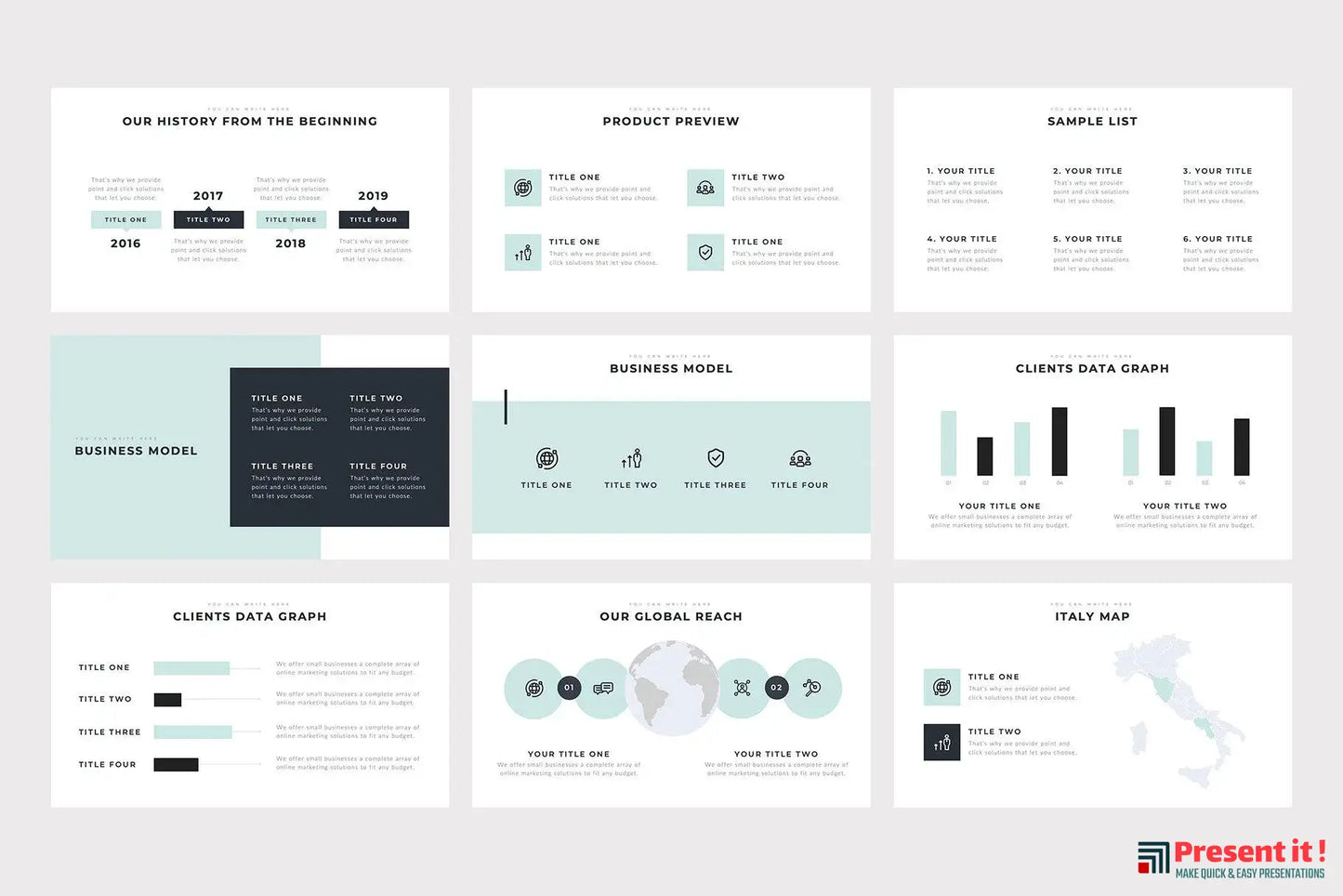 Monsieur PowerPoint Template