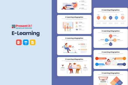 eLearning Infographics Template