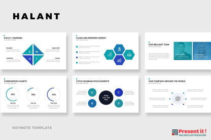 Halant Keynote Template