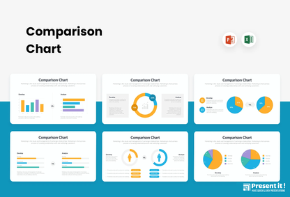 Comparison Charts Infographics