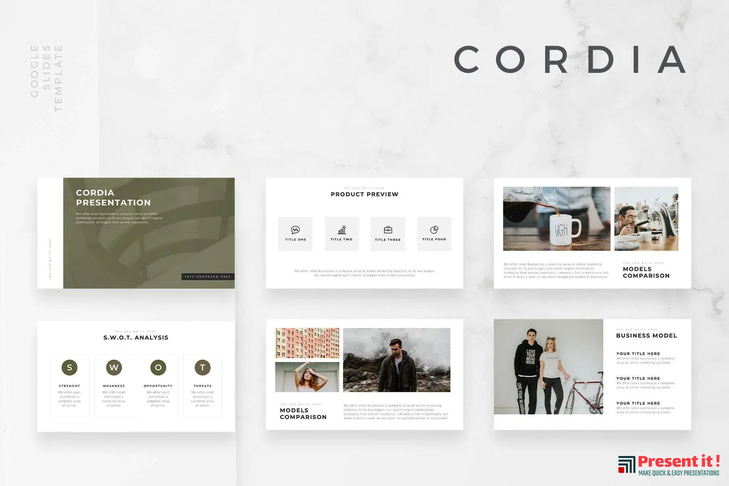 Cordia Google Slides