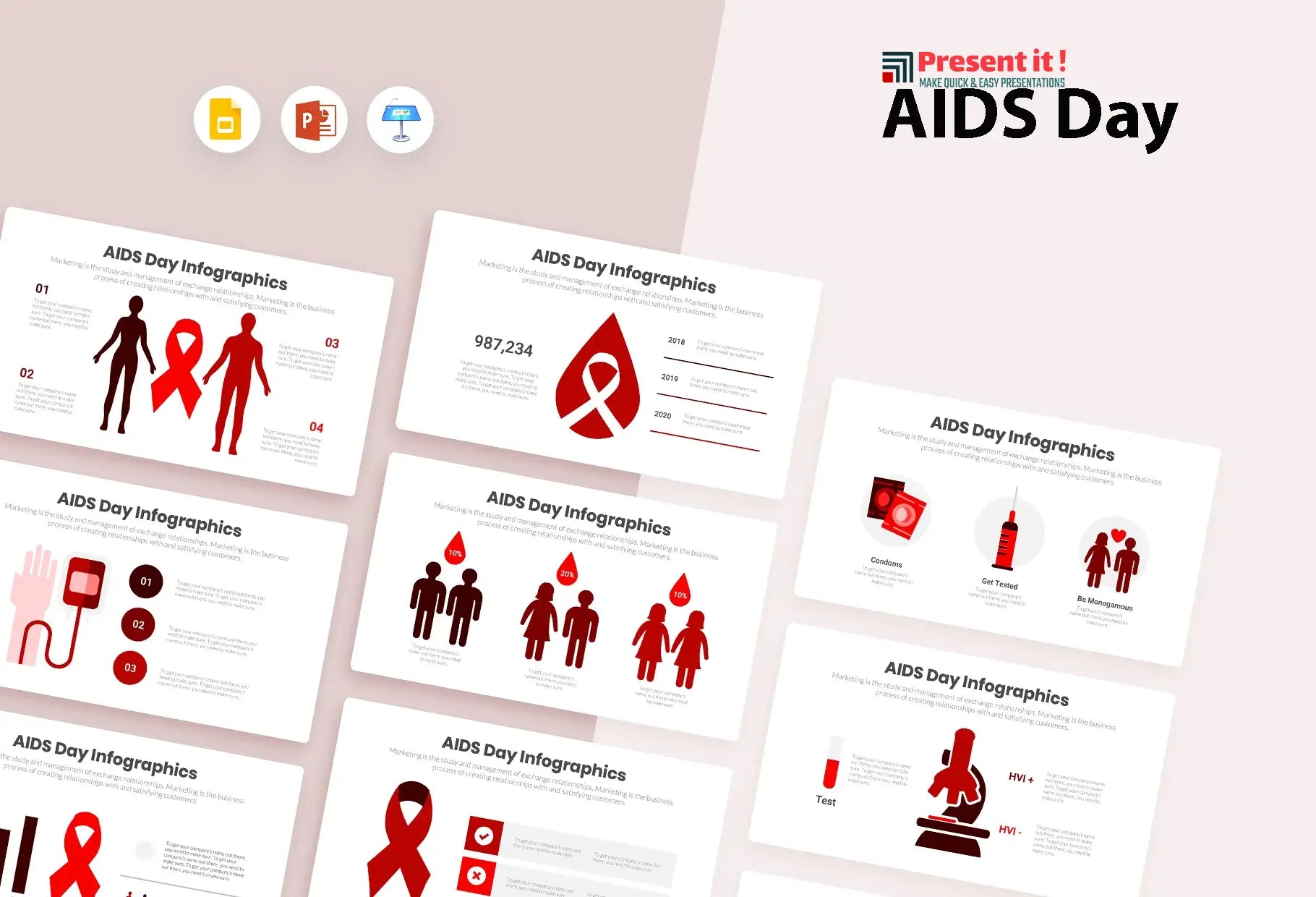 AIDS Day Infographics