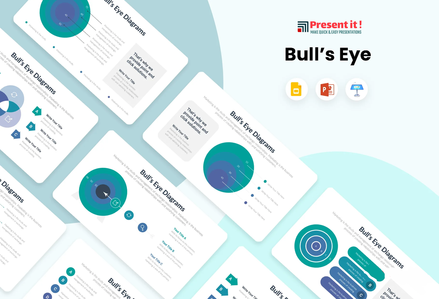 Bulls Eye Infographics