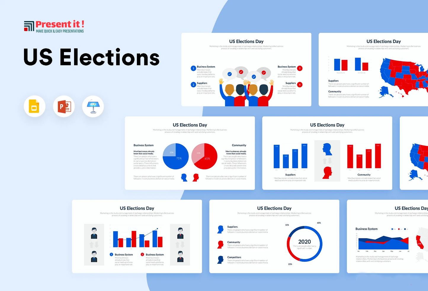 US Elections Infographics