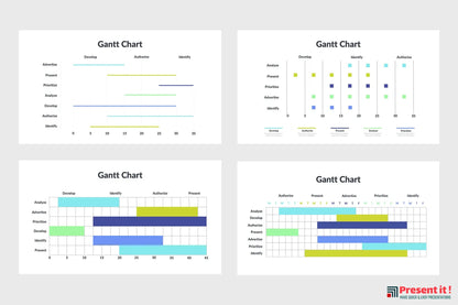 Gantt Chart Infographics