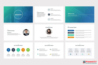 Alestra PowerPoint Template