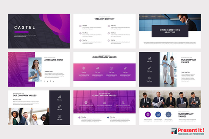 Castel Keynote Template