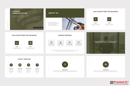 Cordia PowerPoint Template