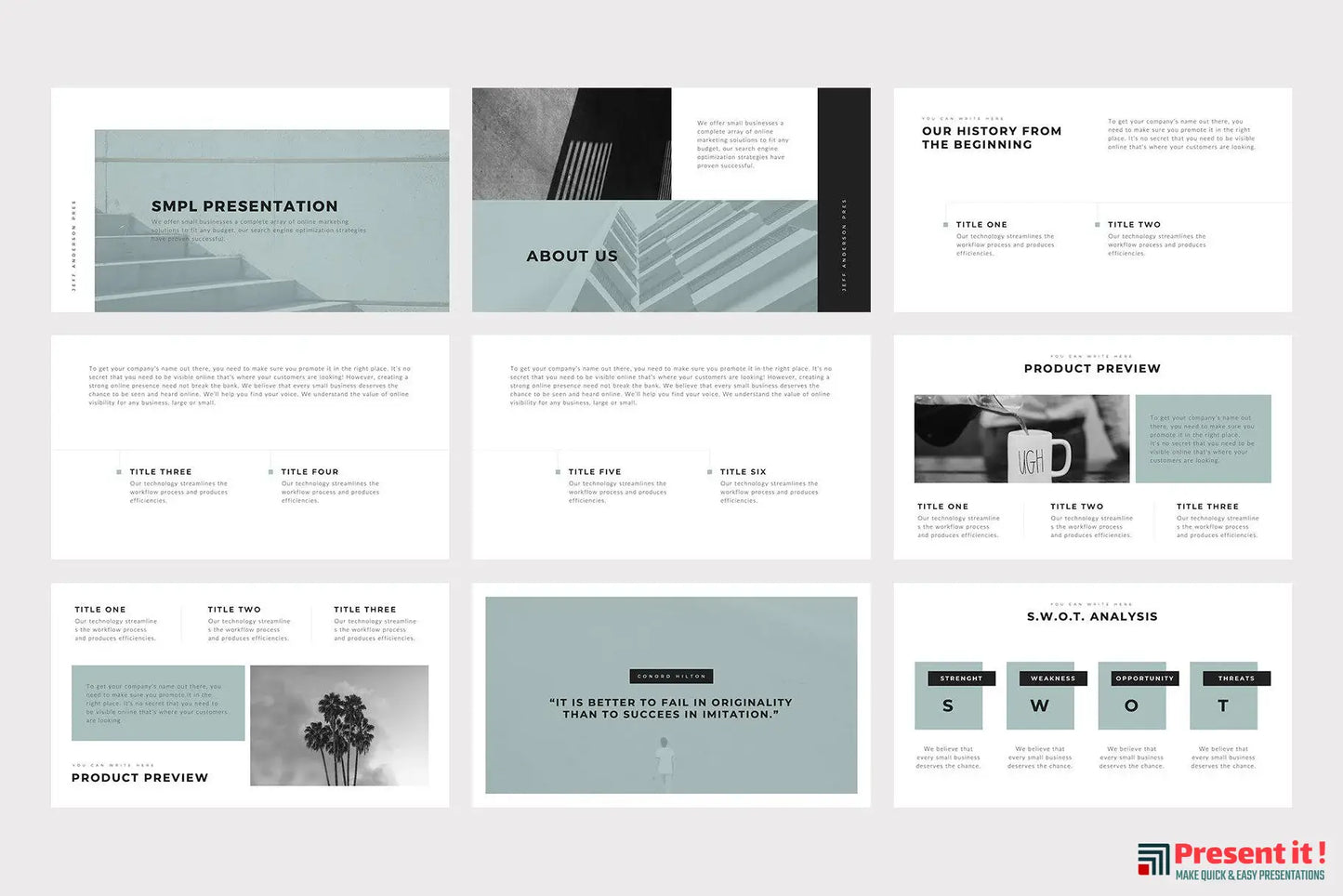 SMPL PowerPoint Template