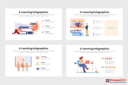 eLearning Infographics Template