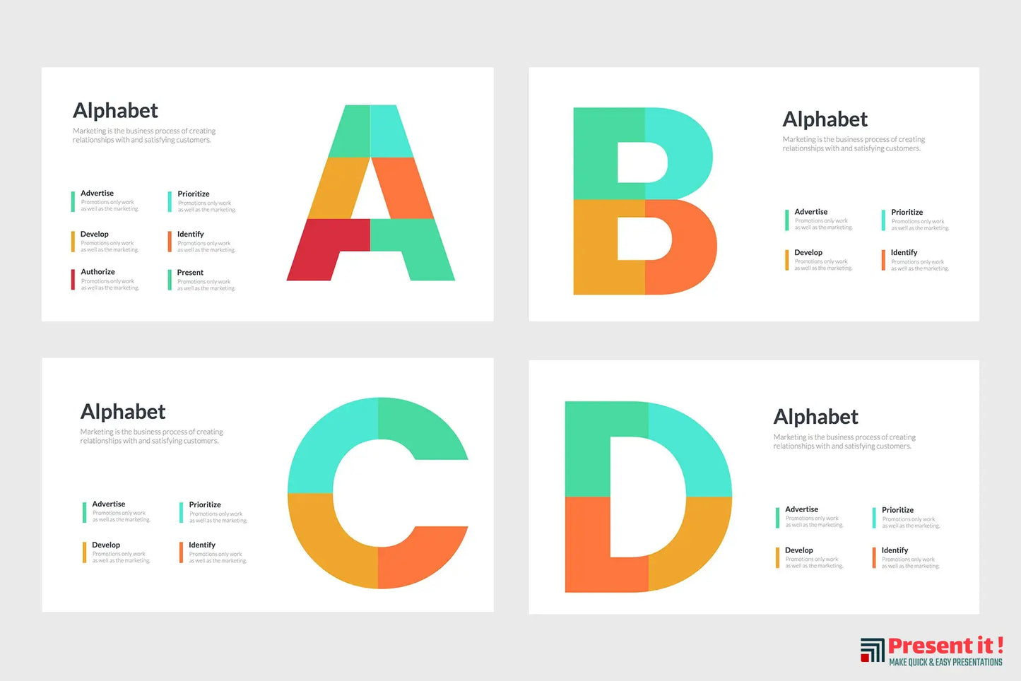 Alphabet Infographics