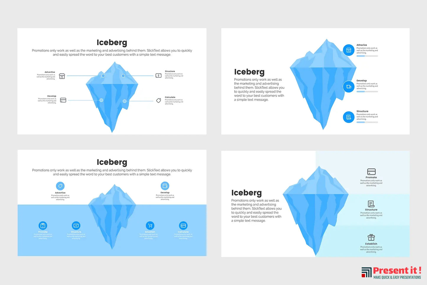 Iceberg Infographics