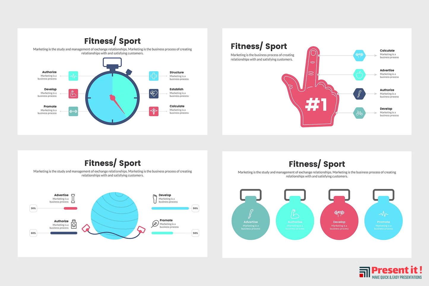 Fitness and Sport Infographics