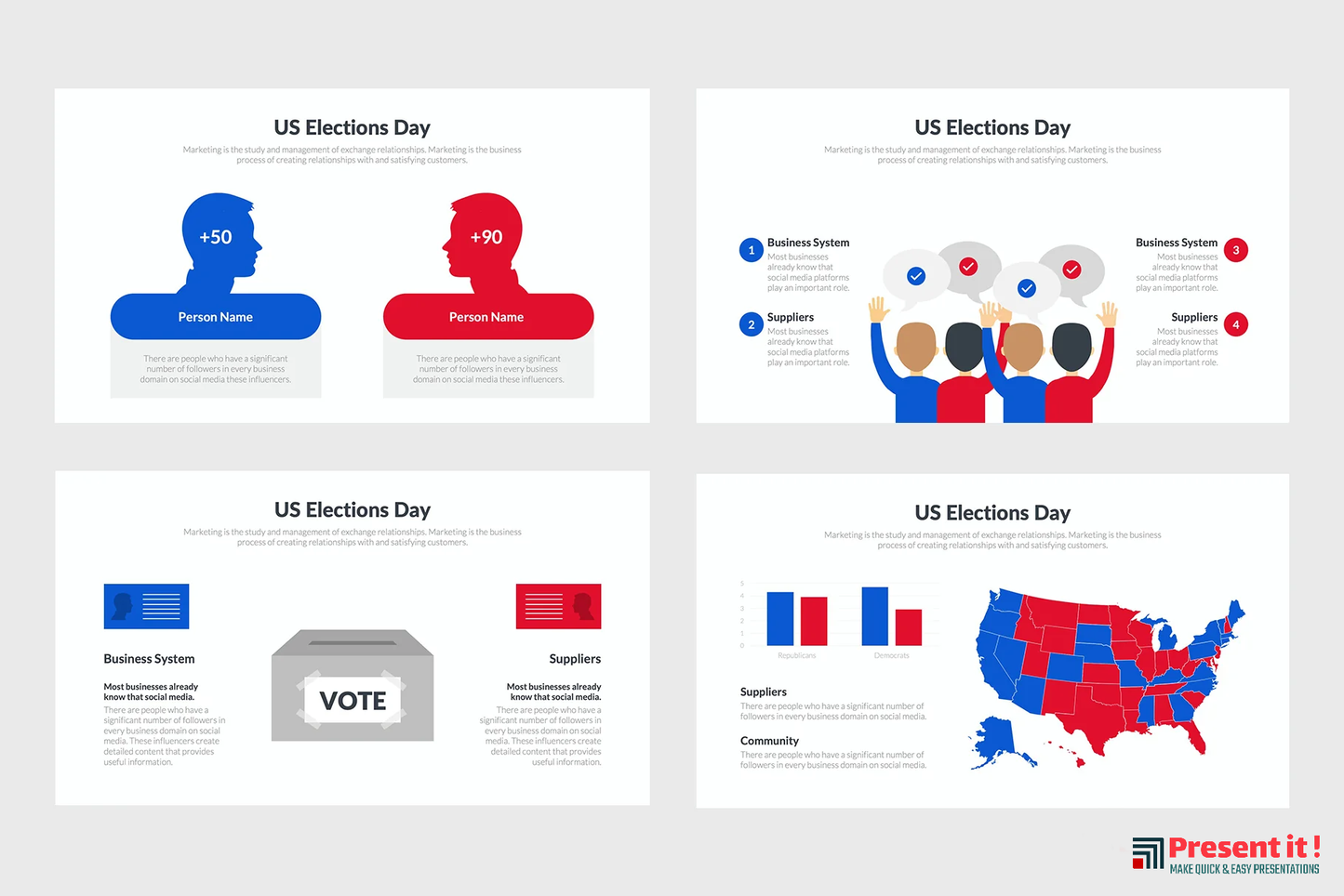 US Elections Infographics