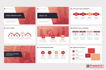 Cinzel PowerPoint Template