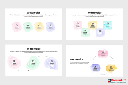 Watercolor Infographics