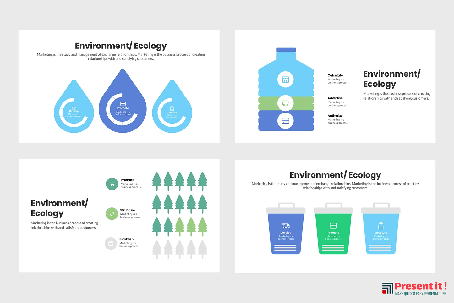 Environment and Ecology Infographics