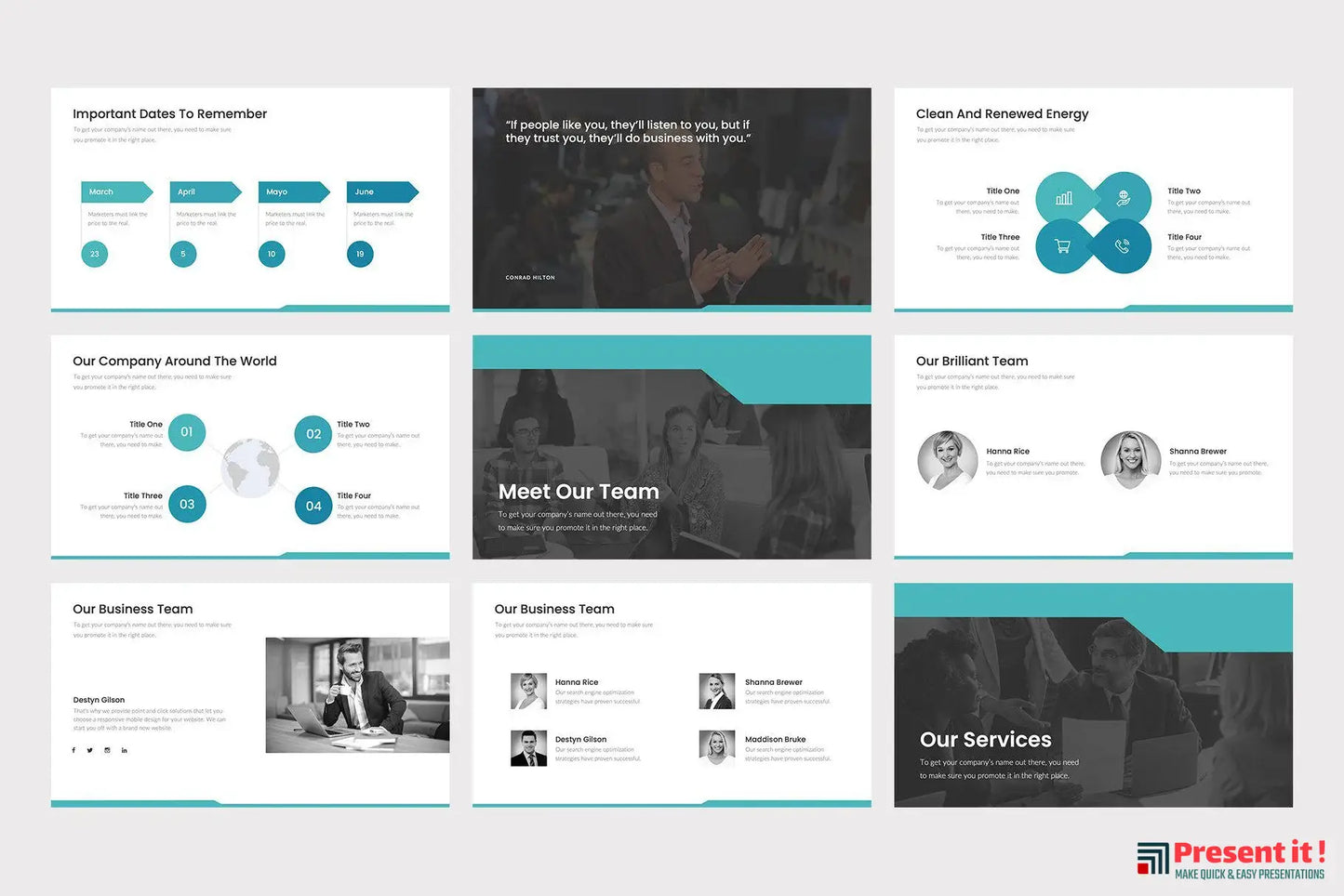 Bridgewater Business Keynote Template