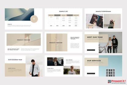 Brown Minimal Google Slides