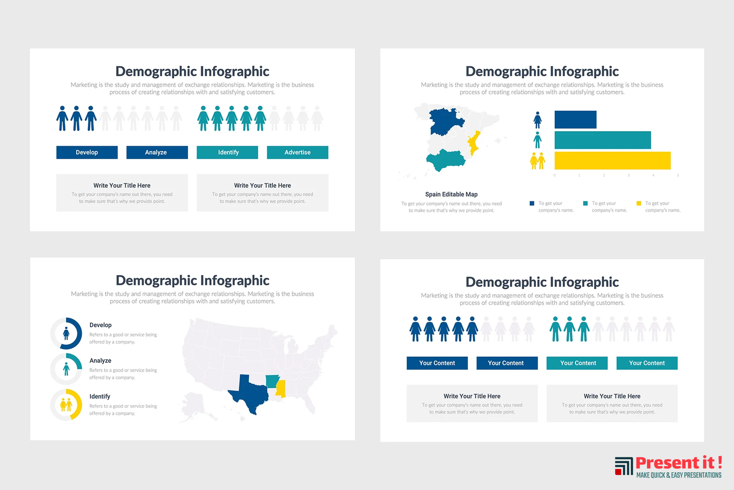 Demographic Infographics PPT