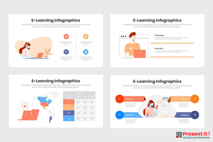 eLearning Infographics Template