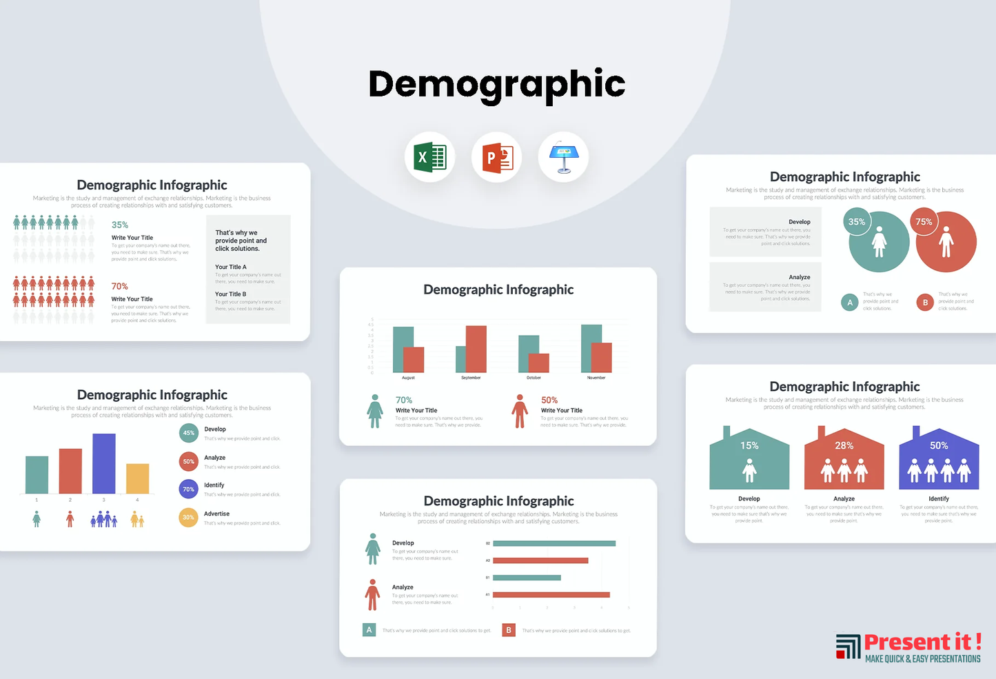 Demographic Infographics PPT