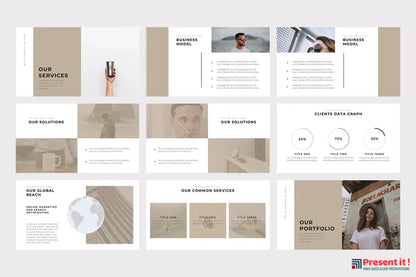 Boneti Minimalist Google Slides