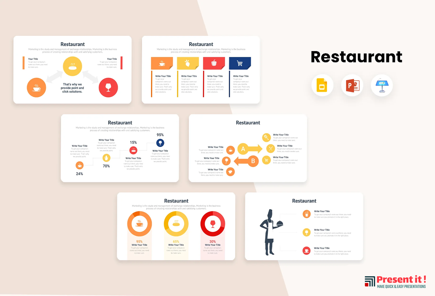 Restaurant Infographics