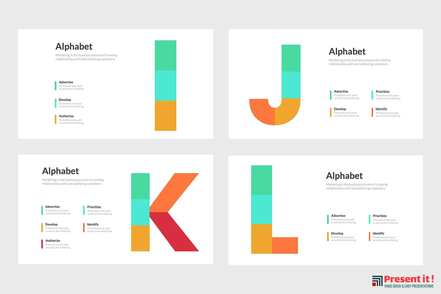 Alphabet Infographics