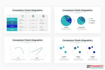 Comparison Charts PowerPoint Template