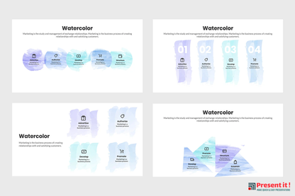 Watercolor Infographics